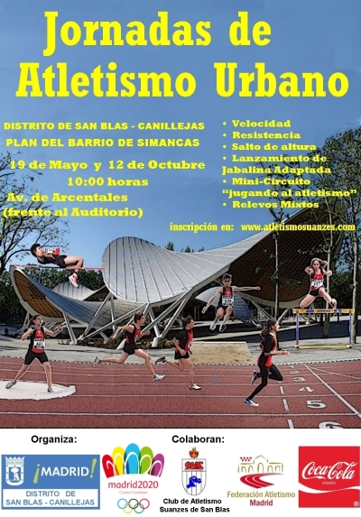cartel Jornada Atletismo Urbano