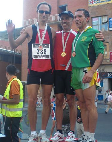 Jose M. Fernandez en el Podium.