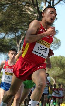 Fernando Carro en el Cto. del Mundo Cross 2011