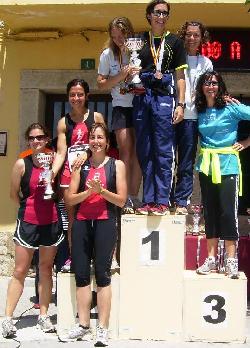 Podium femenino